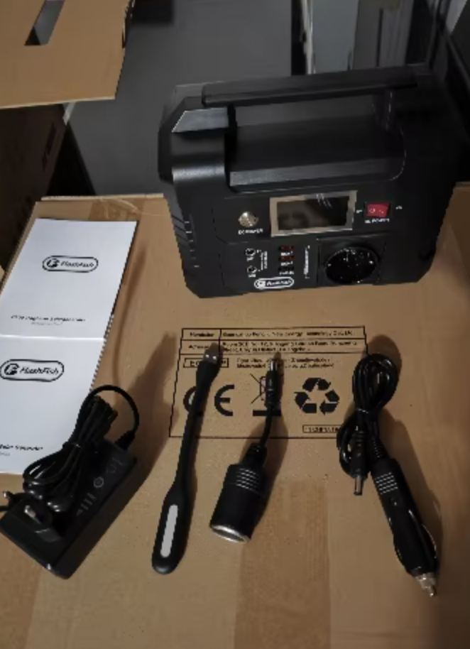 Estación de energía con accesorios incluidos